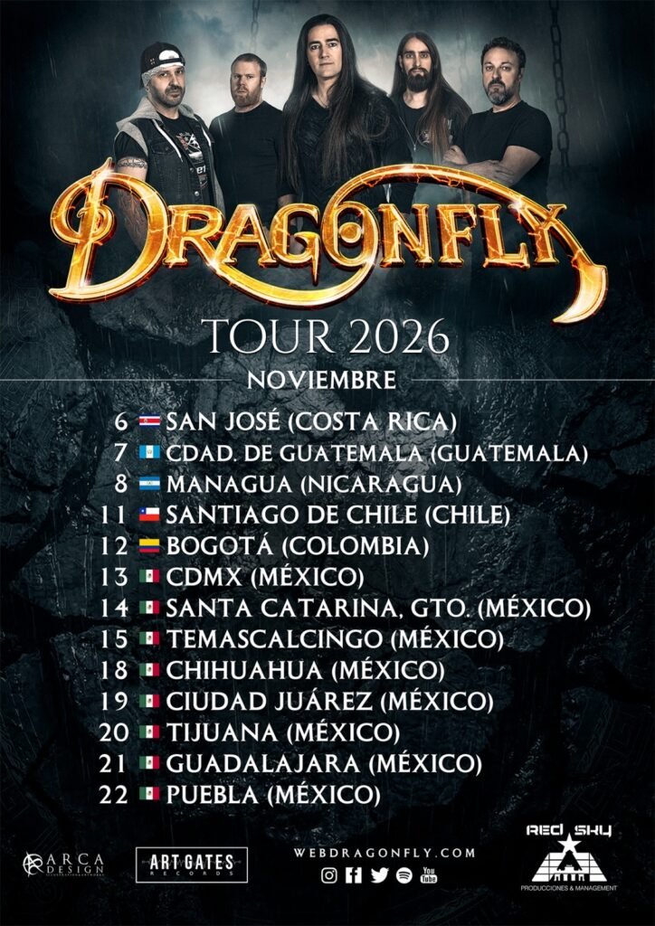 Gira LATAM con Dragonfly 2026