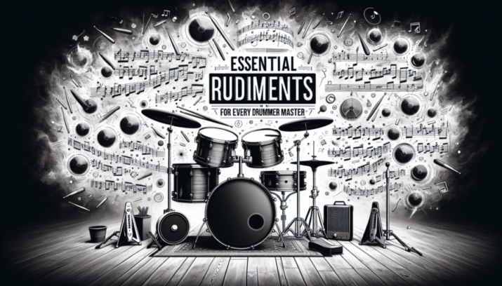 Rudimentos esenciales que todo baterista de batería (instrumento) debe dominar 🎶